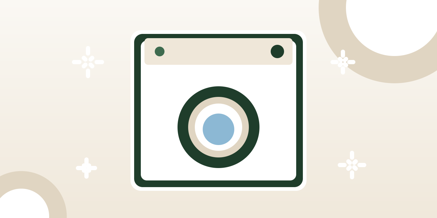 Illustration of a washing machine with an open door and clean sparkles